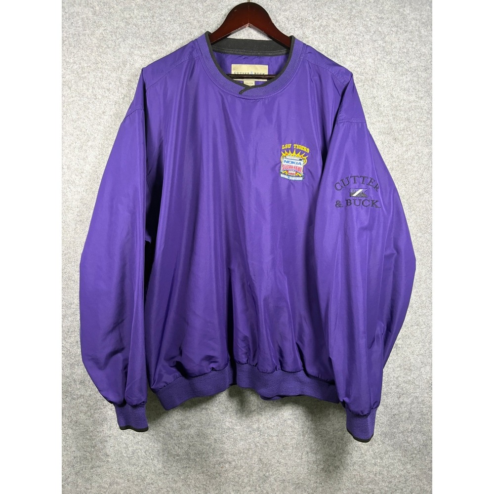 Cutter & Buck LSU Tigers 2004 Sugar Bowl National Championship Windbreaker XXL